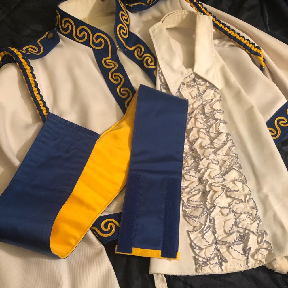 Vintage Marching Band Uniform Jacket